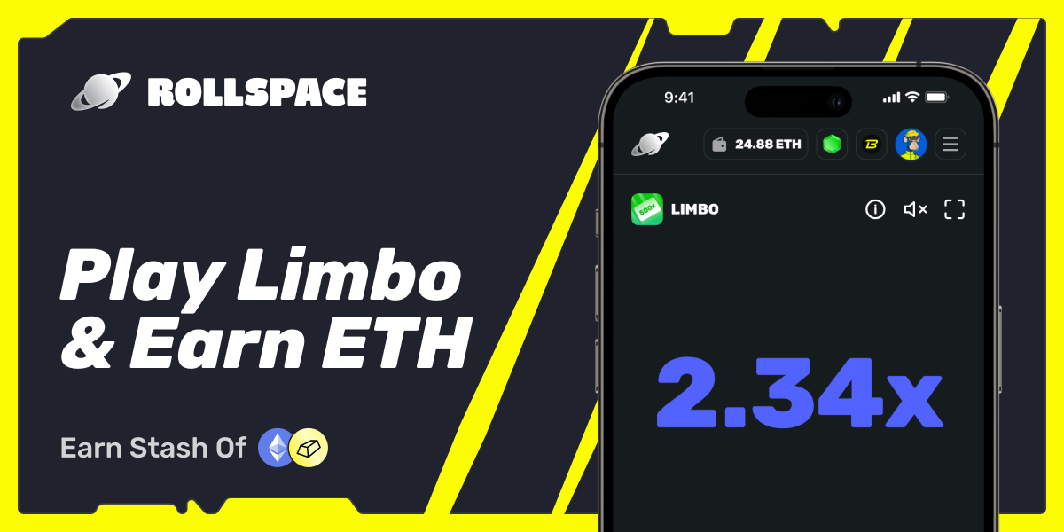 Limbo Crypto Gambling Game | Play Limbo to Earn ETH and BNB | Rollspace